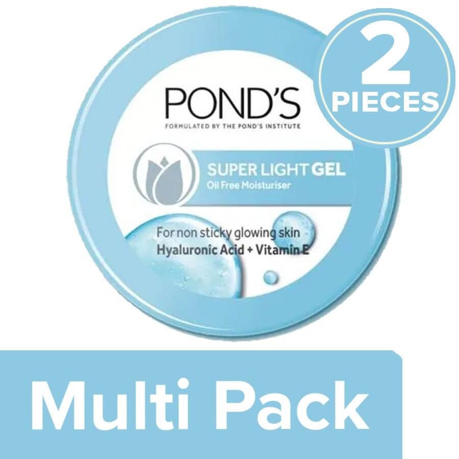 Ponds Super Light Gel Moisturiser, 2x147 g (Multipack)